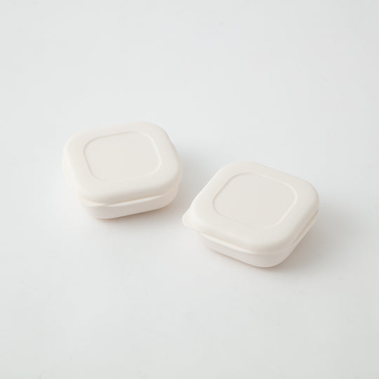 marna(マーナ) 極 冷凍ごはん容器 ホワイト 2個セット