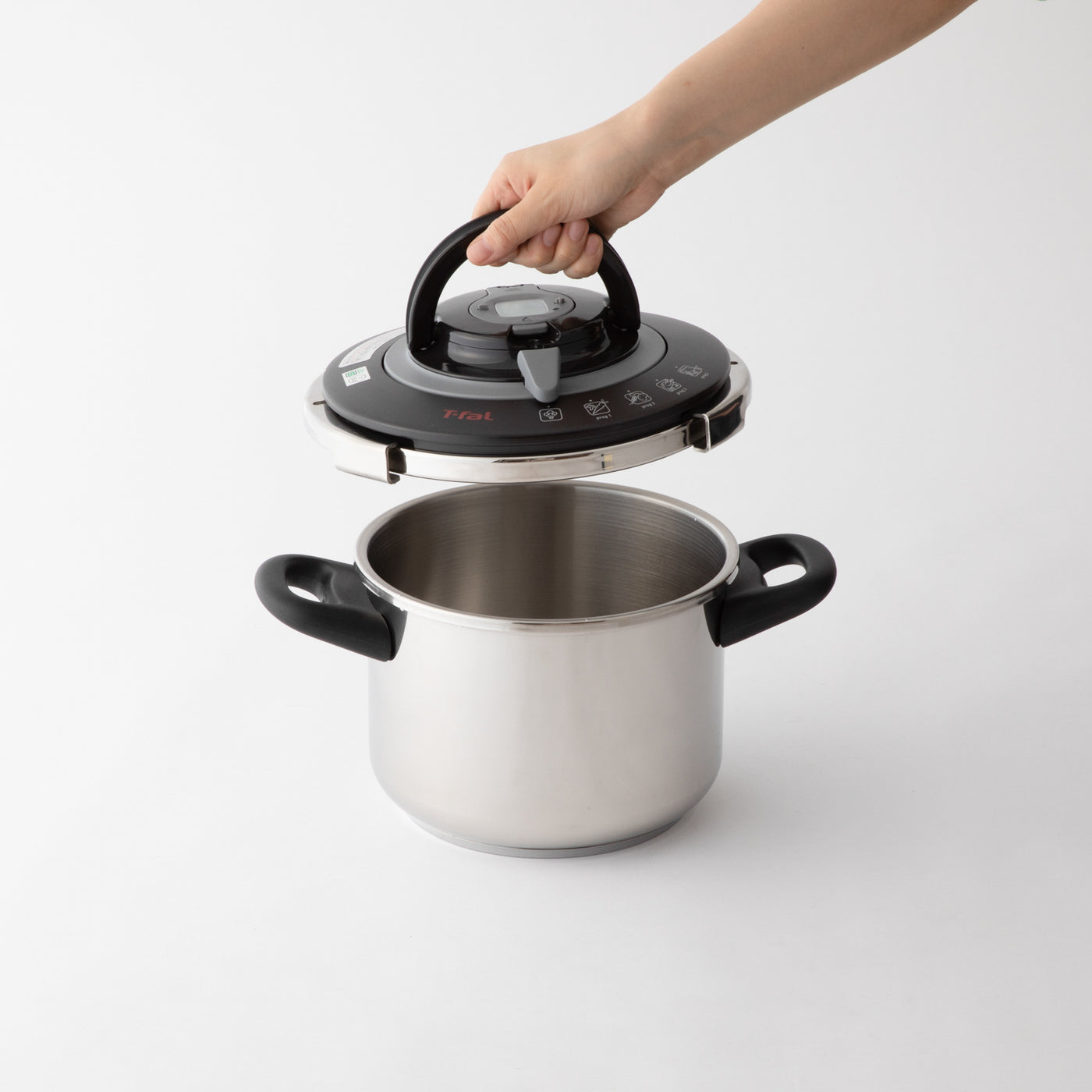 最終値下げ！ティファール エクスペリエンス＋ 6L 電気圧力鍋 T-fal(ティファール）エクスペリエンス＋ 圧力鍋 6L シルバー