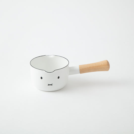 富士ホーロー ミッフィーフェイス ミルクパン12cm