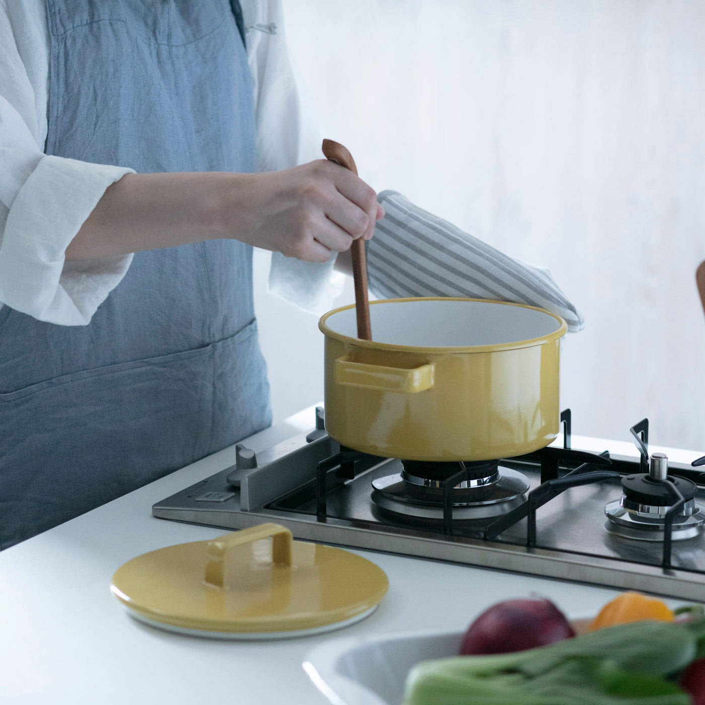 365methods キャセロール20cm イエロー |キッチン用品通販サイト Y 