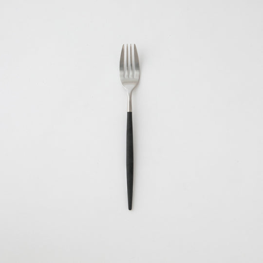 Cutipol(クチポール) ミオ ブラック×シルバー テーブルフォーク