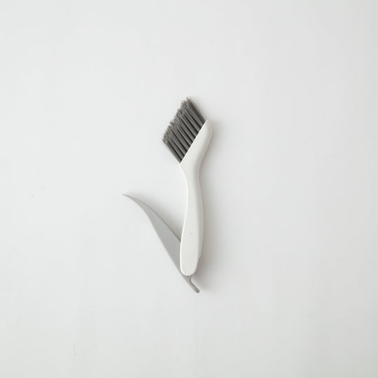 marna(マーナ) 掃除の達人 みぞスッキリサッシブラシ ホワイト