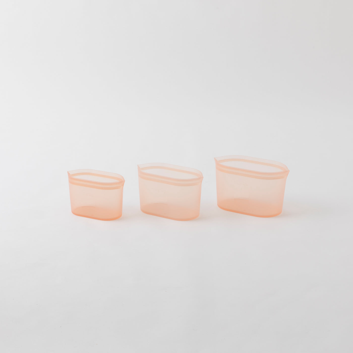 【ピーチさん専用③】 まとめ買い】ジップトップ ディッシュ3点セット ピーチ Z-CUP3A-07