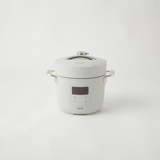 Re･De Pot 電気圧力鍋 2L ホワイト