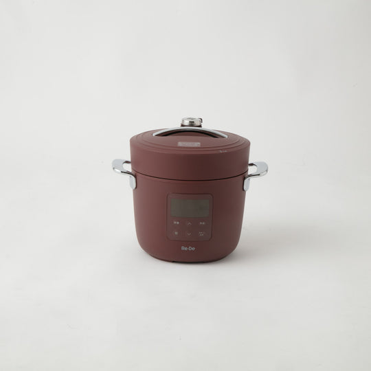 Re･De Pot 電気圧力鍋 2L レッド
