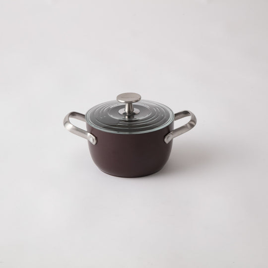 【SALE】グリーンパン マルチフードクッカー 16.5cm ショコラ