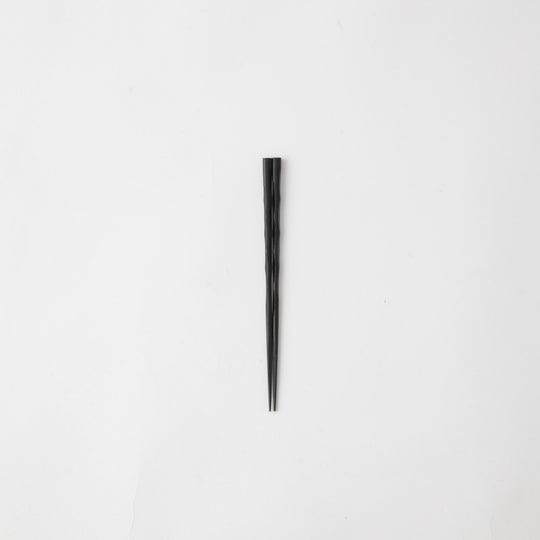 Homeland（ホームランド） 若狭食卓箸 亀甲玉虫 23cm 黒