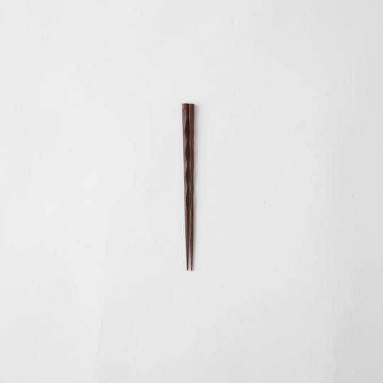 Homeland（ホームランド） 若狭食卓箸 亀甲玉虫 23cm 茶