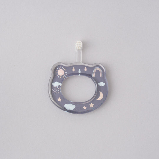 HAMICO(ハミコ)  BABY TOOTHBRUSH(ベビーハブラシ)  kusumi niji ブルーラテ