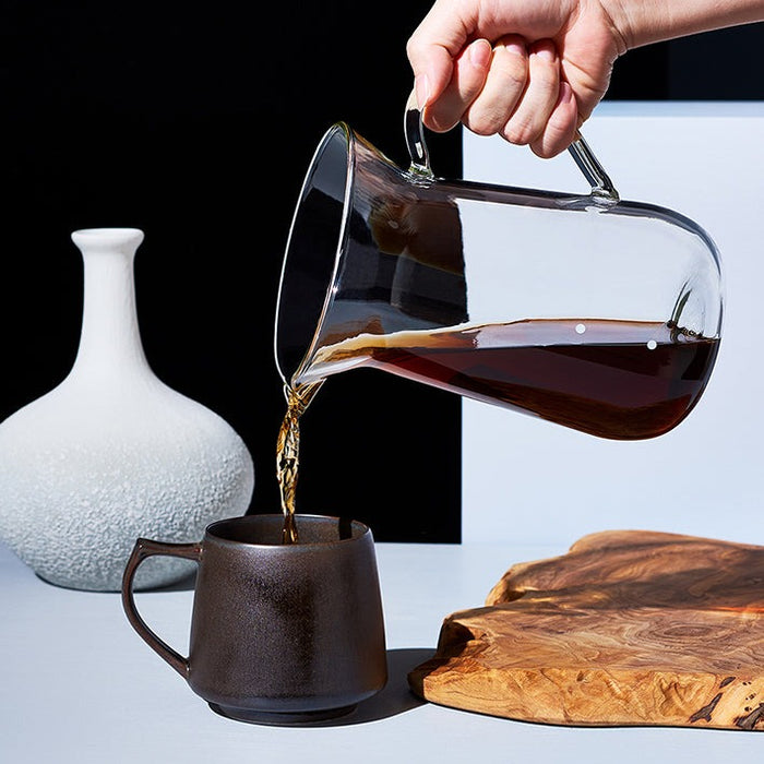 Cores（コレス） チタンコーンフィルター＆サーバー グレー |キッチン