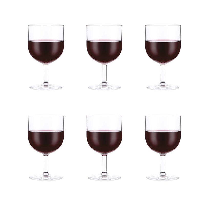 bodum(ボダム) OKTETT(オクテット） 赤ワイングラス 0.25L 6個セット