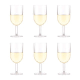bodum(ボダム) OKTETT(オクテット） 白ワイングラス 0.23L 6個セット