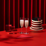 bodum(ボダム) OKTETT(オクテット） シャンパンフルートグラス 0.12L 6個セット