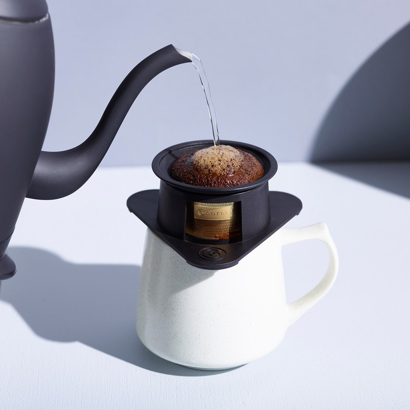 Cores（コレス） シングルカップゴールドフィルター ブラック C211BK