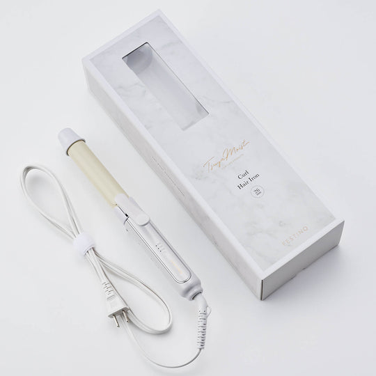 FESTINO(フェスティノ)  カールヘアアイロン 26mm ホワイト