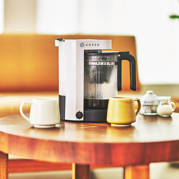 Cores（コレス） 5カップ コーヒーメーカー ホワイト C302WH