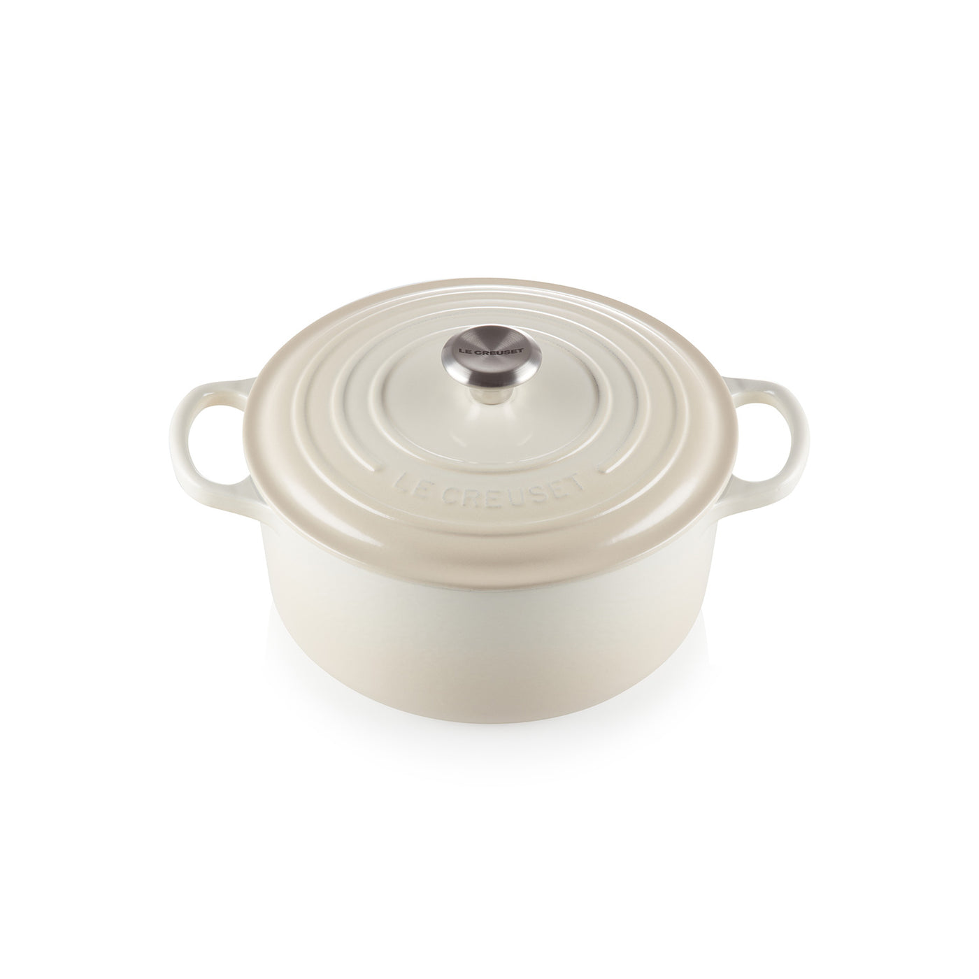 LE CREUSET(ル・クルーゼ) ココット・ロンド メレンゲ |キッチン用品