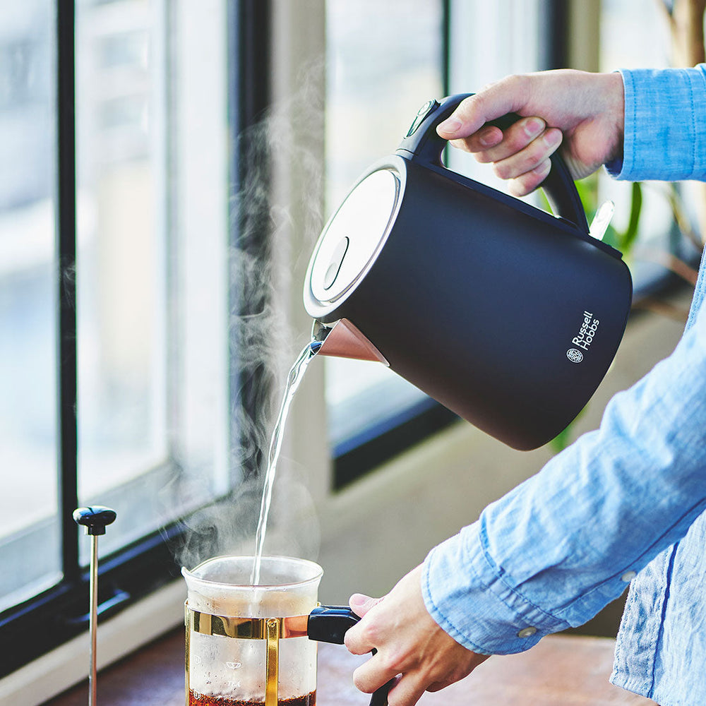 Russell Hobbs(ラッセルホブス)ベーシックケトル ブラック Russell Hobbs(ラッセルホブス)ベーシックケトル ブラック