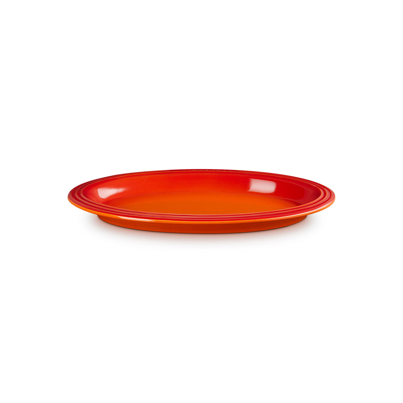 LE CREUSET(ル・クルーゼ) レジェ・オーバル・プレート 25cm オレンジ