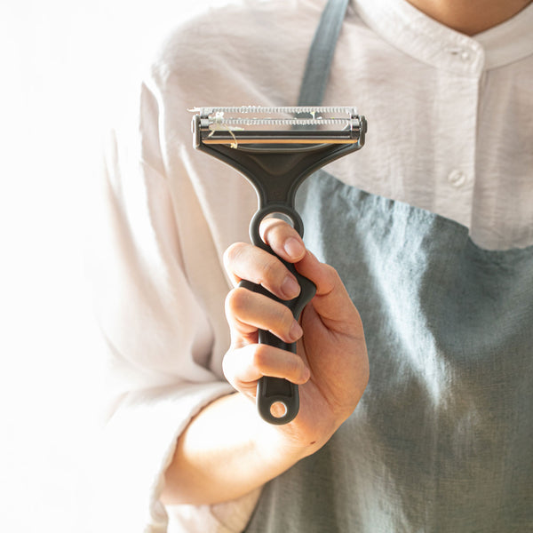 ののじ ネイキッド キャベツピーラー ダブルグレー