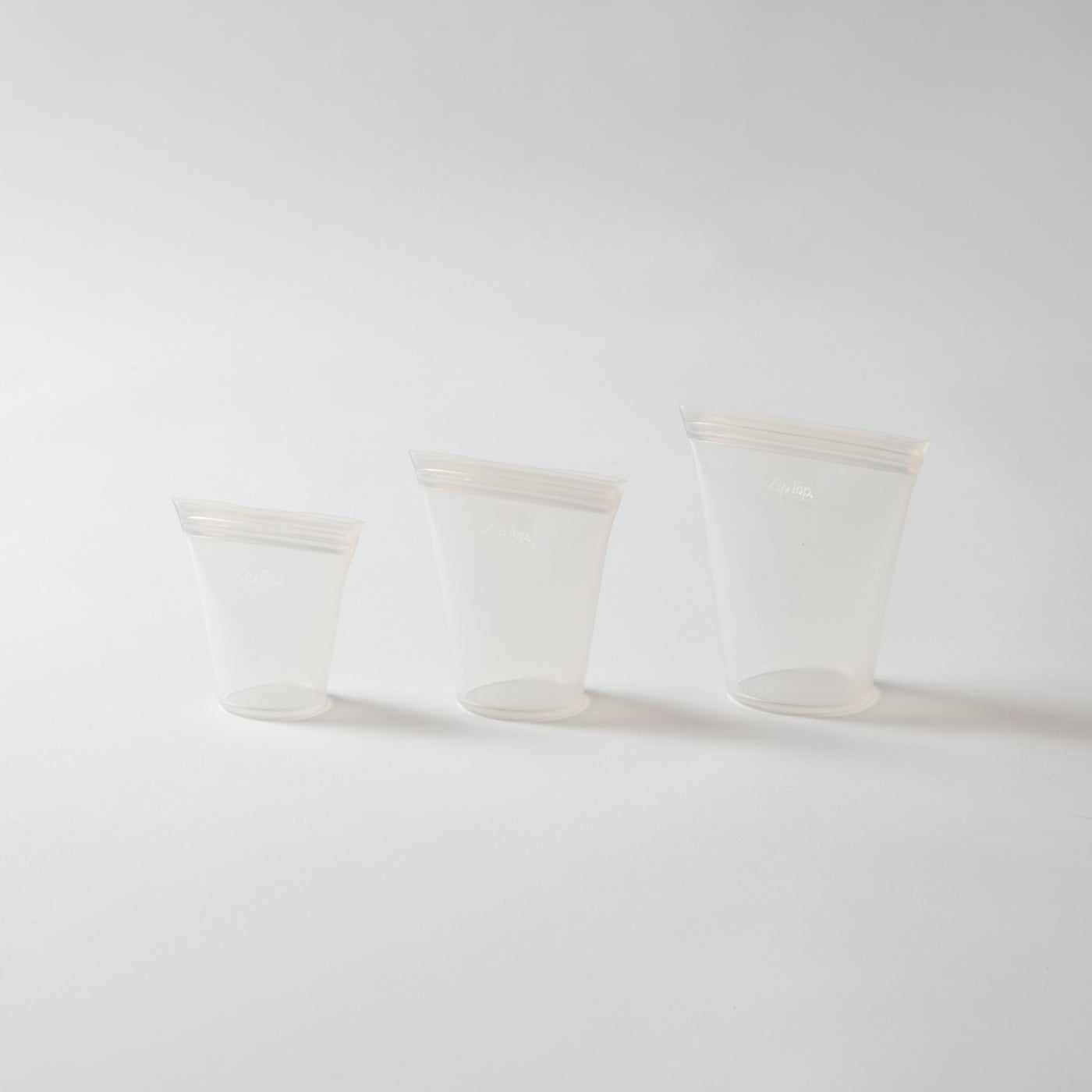 まとめ買い】ジップトップ カップ3点セット フロスト Z-CUP3A-01