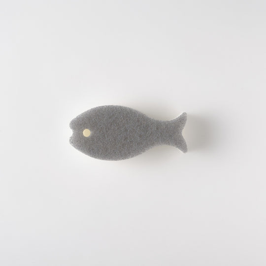 marna(マーナ) おさかなスポンジ グレー