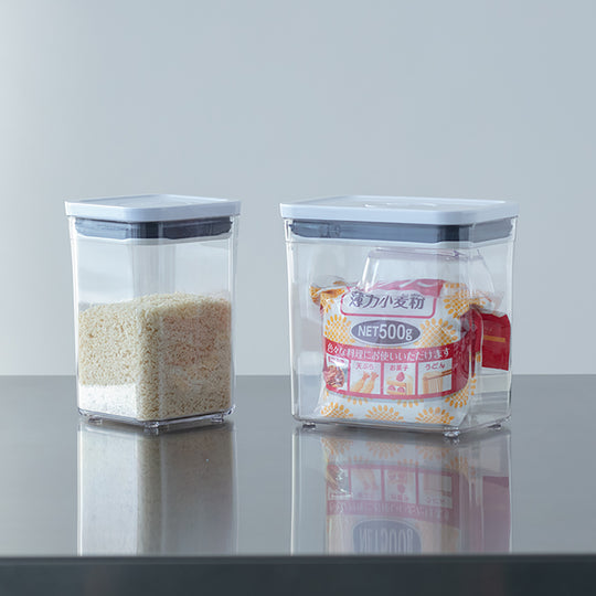 OXO(オクソー) ポップコンテナ 粉保存セット(レクタングルショート・スモールスクエア ショート・ポップスクープ)【当店限定】
