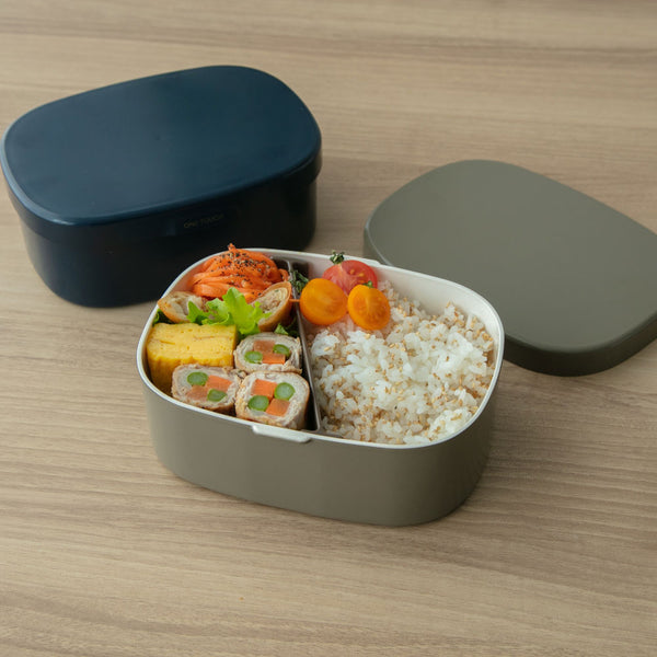 HAKOYA さっと洗える弁当箱 グレー