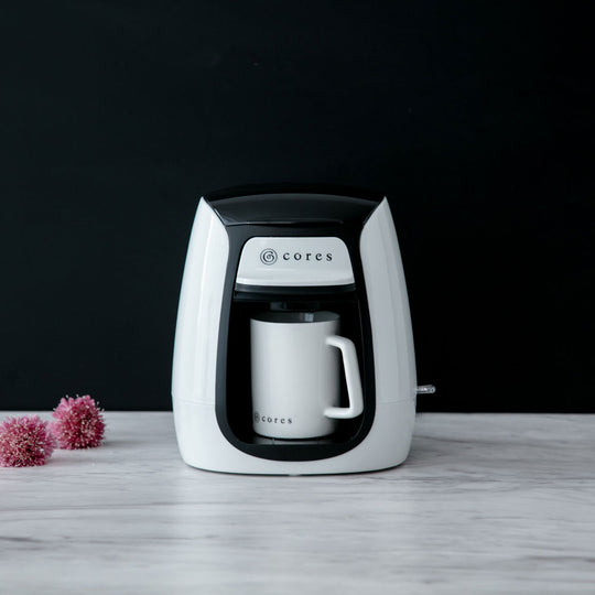 Cores（コレス） 1カップコーヒーメーカー ホワイト