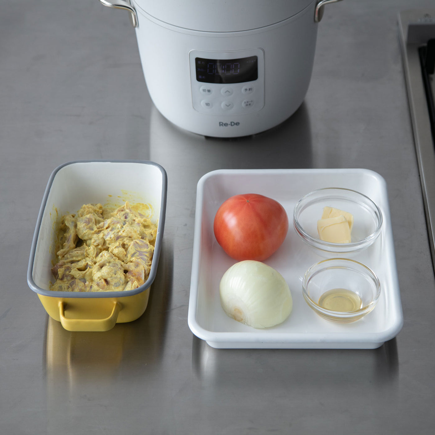 Re. 　電気圧力鍋2L Re・De Pot リデポット 電気圧力鍋 2L : SmartKitchen - 通販