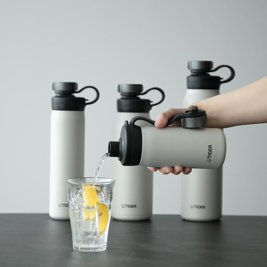 タイガー魔法瓶 真空断熱炭酸ボトル イーグレットホワイト