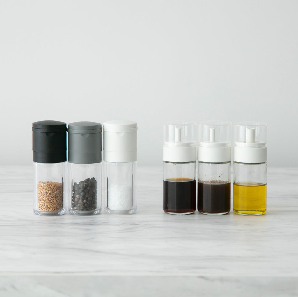 1900年ドイツ製 卓上セット 】 ガラス瓶/調味料ボトル 1900年ドイツ製