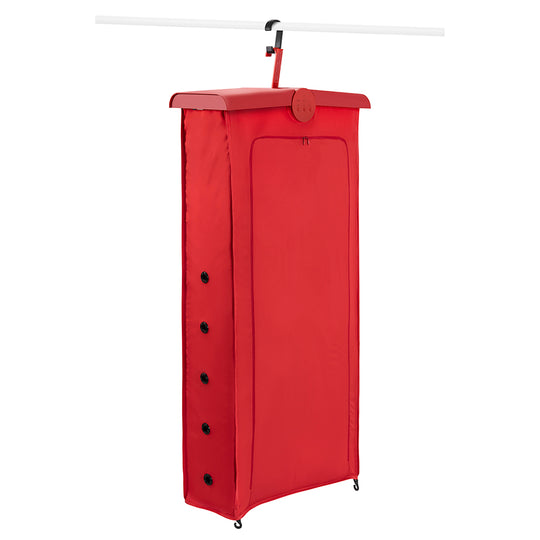 ±0 (プラスマイナスゼロ) コンパクト衣類乾燥機 レッド