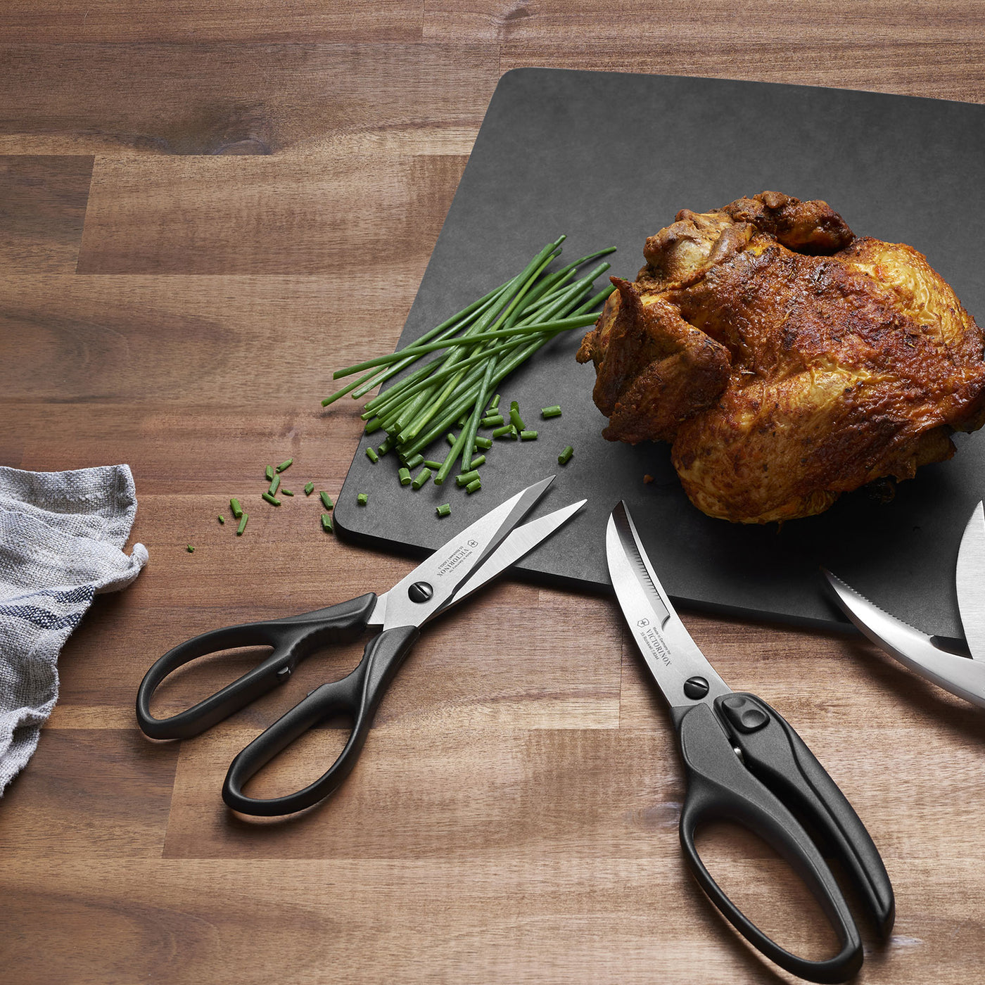 キッチン用品 VICTORINOX（ビクトリノックス）キッチンハサミ ブラック |キッチン