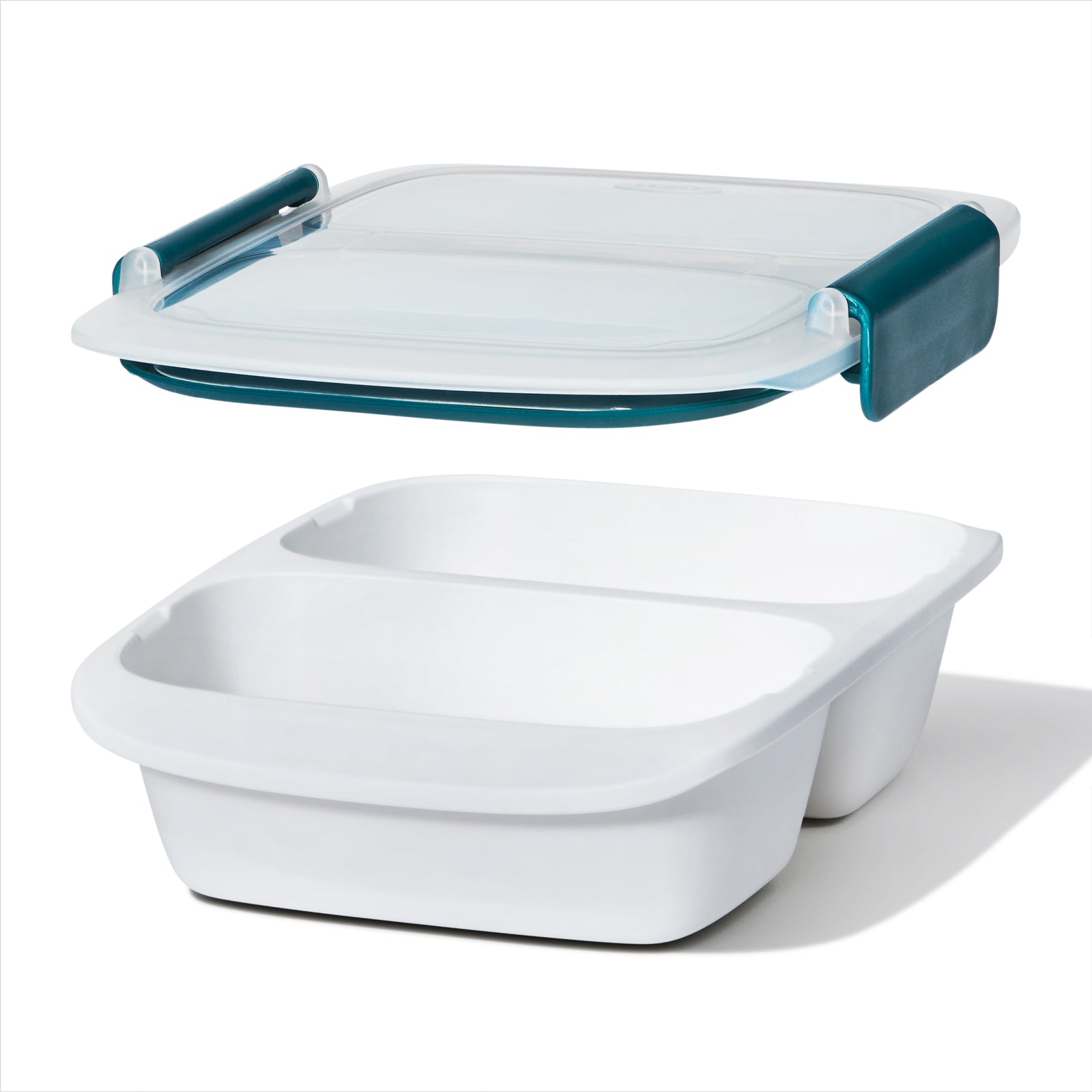 OXO(オクソー)プレップ＆ゴー 仕切り付きコンテナ 0.4L |キッチン用品