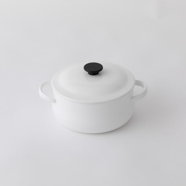 野田琺瑯 LUKE（ルーク） 深型キャセロール 25cm LK-25T |キッチン用品