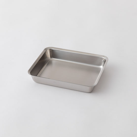 la base（ラバーゼ） ステンレス角バット 21cm