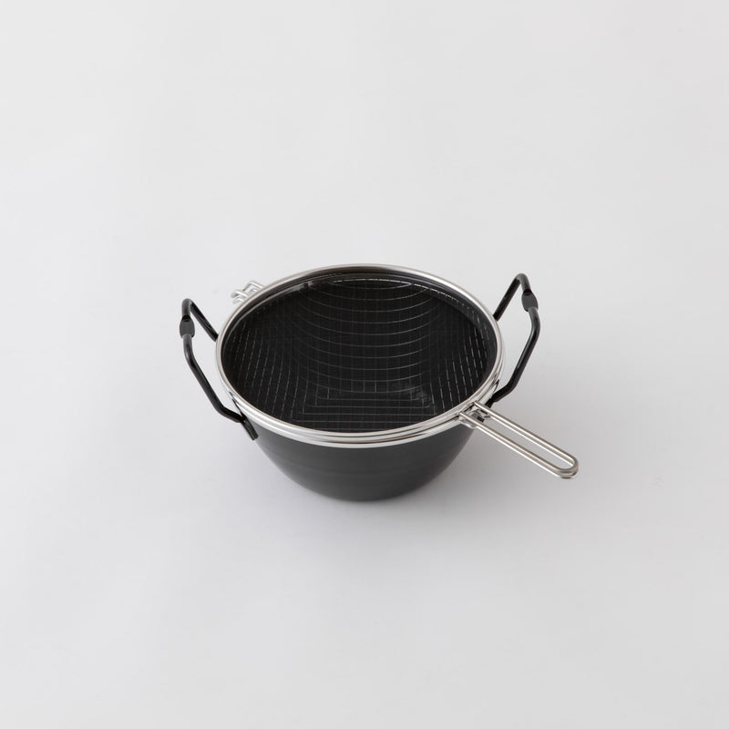 la base（ラバーゼ） 鉄揚げ鍋セット22cm
