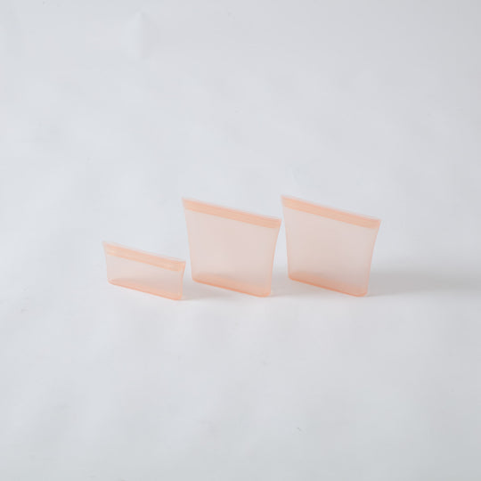 【まとめ買い】ZIP TOP(ジップトップ)  バッグ 3点セット ピーチ