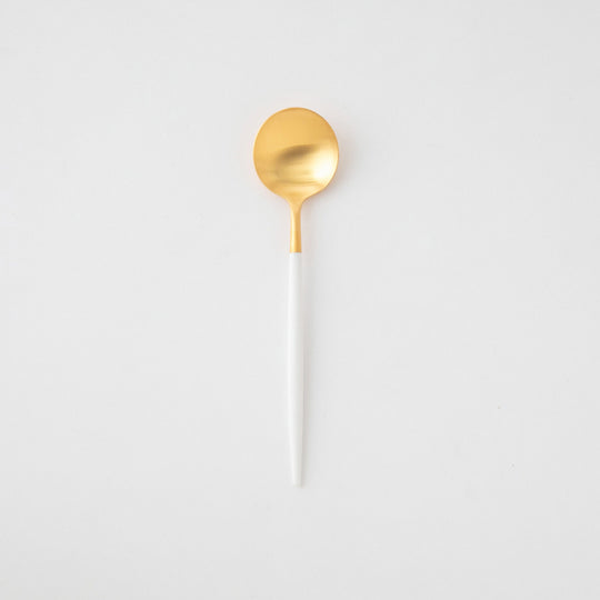 Cutipol(クチポール) ゴア ホワイト×ゴールド テーブルスプーン