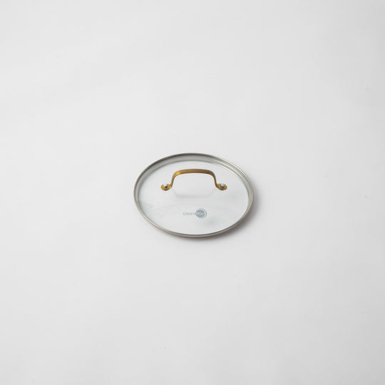 グリーンパン ステンレスガラス蓋（ゴールドつまみ）